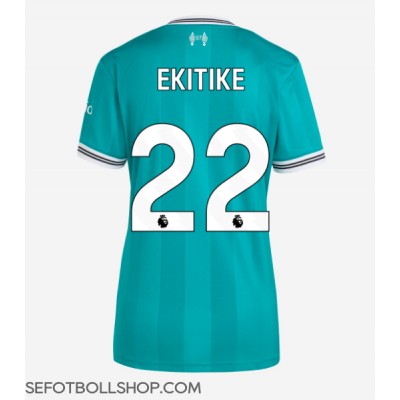 Billiga Liverpool Hugo Ekitike #22 Tredje fotbollskläder Dam 2025-26 Kortärmad Billiga Liverpool Hugo Ekitike #22 Tredje fotbollskläder Dam 2025-26 Kortärmad